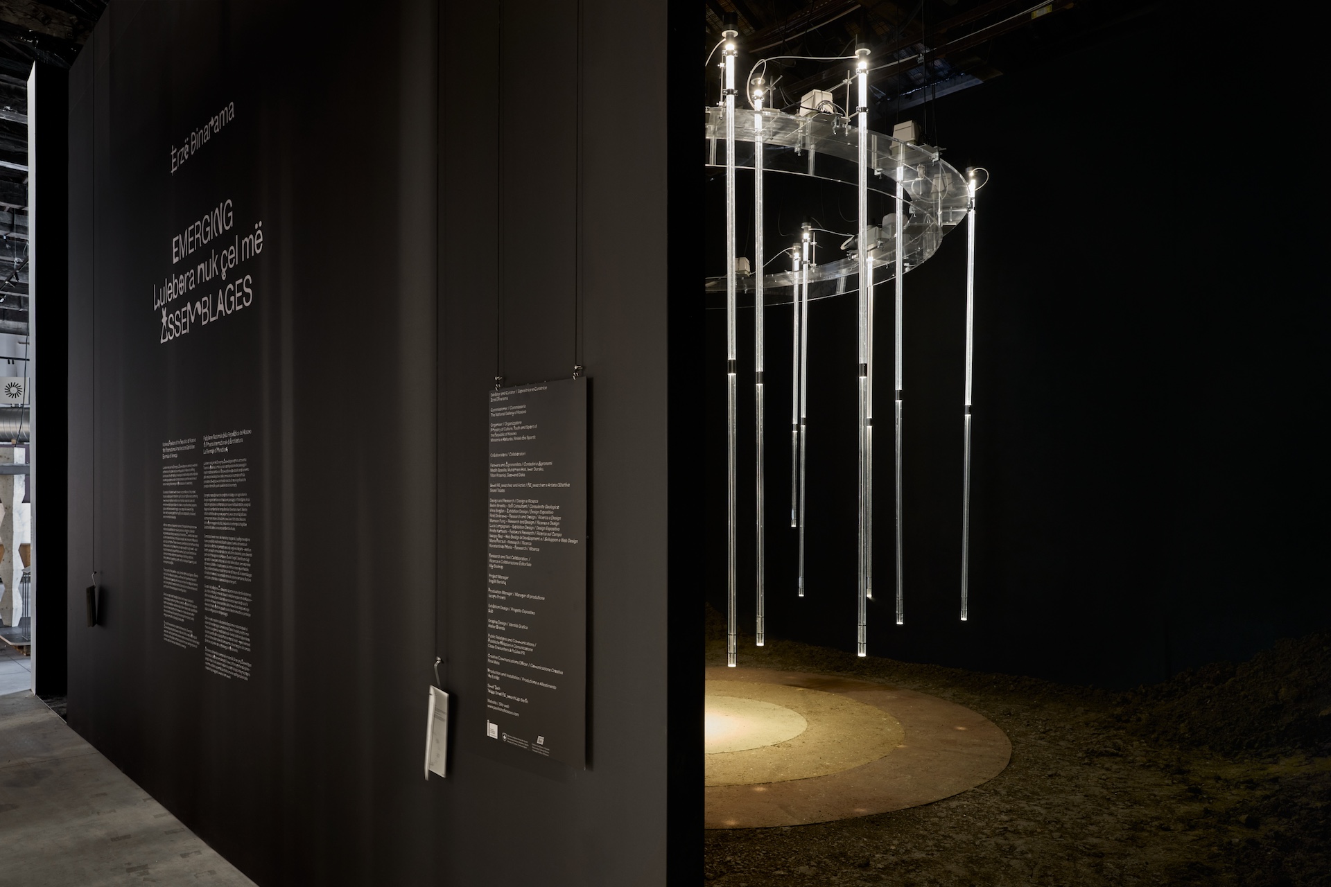 Installation view. Photo by Luca Longagnani. □ You should see a picture here :/